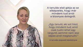 A tanulás első gátja